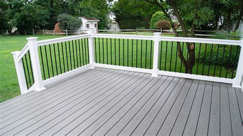Great railing - Apr 23, 2021 · Check out their new Brandywine Aluminum railing system. Black textured powder coated finish provides a lifetime of enjoyment. The lowest price high-quality aluminum system on the market. $13 per foot.